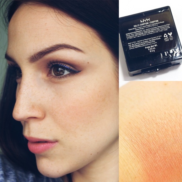 🔥NYX Baked Blush *CHIFFON*🔥W/GIFTS🎁😍 - Picture 7 of 9